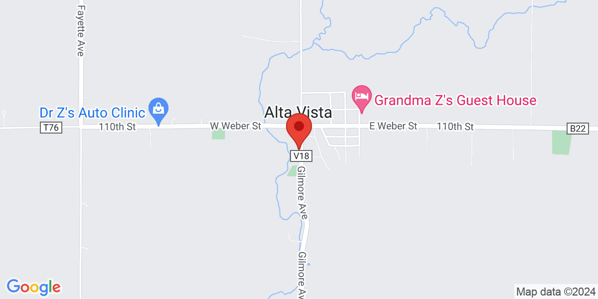 Map of Alta Vista Public Library